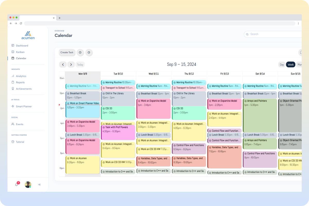 Calendar image